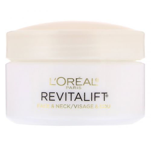 L'Oreal, Revitalift Anti-Wrinkle + Firming, увлажняющее средство для лица и шеи, 48 г