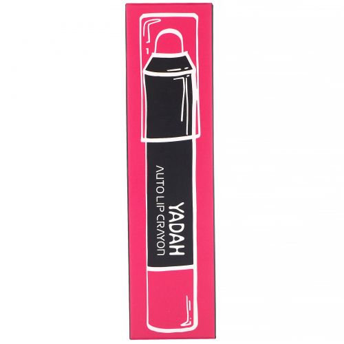 Yadah, Auto Lip Crayon, автоматический карандаш-помада для губ, оттенок 03 розовый, 2,5 г