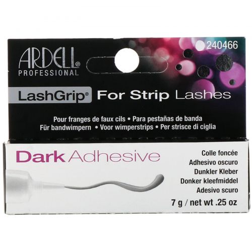 Ardell, LashGrip, клей для накладных ресниц, темный, 7 г