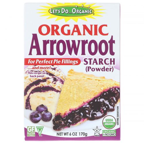 Edward & Sons, Let's Do Organic, Organic Arrowroot Starch, 6 oz (170 g)