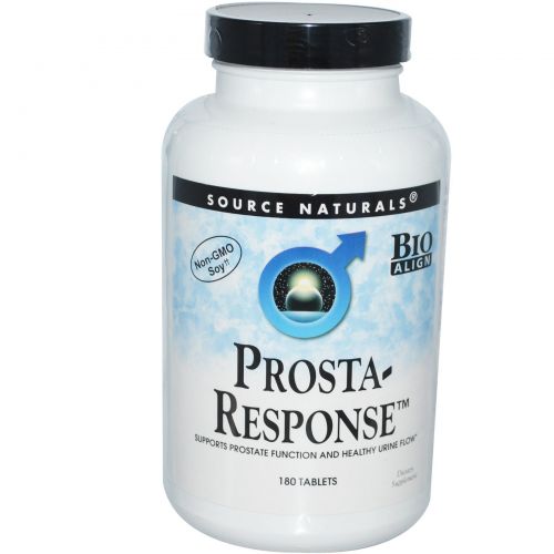 Source Naturals, Prosta-Response от простатита, 180 таблеток