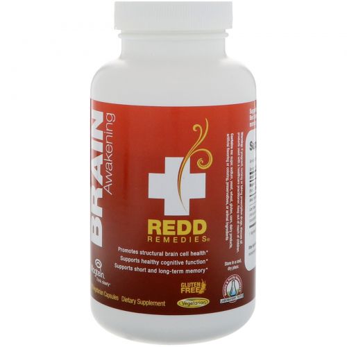 Redd Remedies, Brain Awakening, 120 Veggie Caps