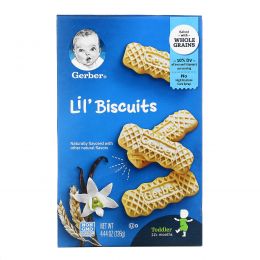 Gerber, Lil' Biscuits, Toddler, 12+ Months, 4.44 oz (126 g)