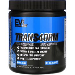 EVLution Nutrition, Trans4orm, 