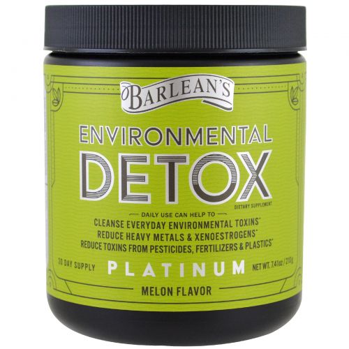 Barlean's, Environmental Detox, Melon Flavor, 7.41 oz (210 g)