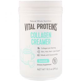 Vital Proteins, Коллагеновый забеливатель, кокос, 10,3 унц. (293 г)