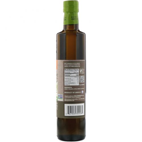 Gaea, Organic, Extra Virgin Olive Oil, 17 fl oz (500 ml)