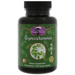 Dragon Herbs, Гиностемма, 500 мг, 100 капсул на растительной основе