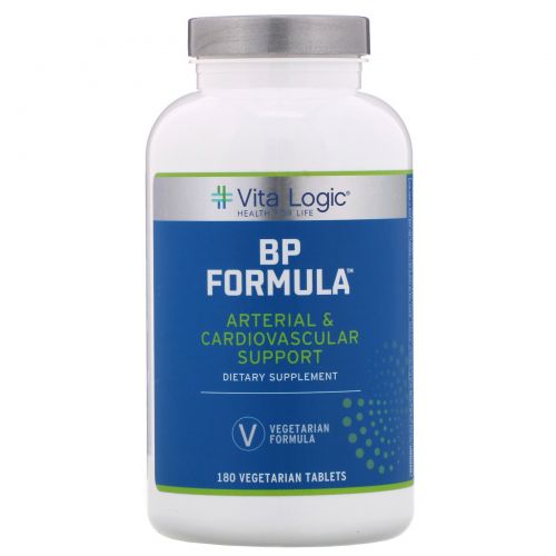 Vita Logic, BP Formula, 180 Vegetarian Tablets