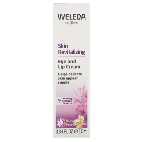 Weleda, Skin Revitalizing Eye and Lip Cream, 0.34 fl oz (10 ml)