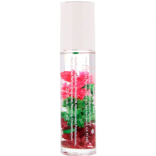 Blossom, Roll-On Scented Lip Gloss, Watermelon, 0.20 fl oz (5.9 ml)