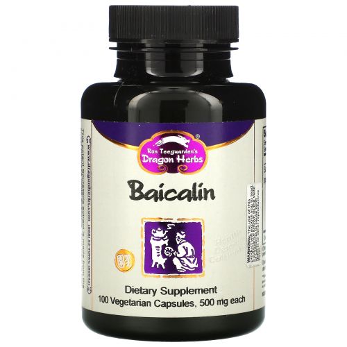 Dragon Herbs, Baicalin, 425 mg, 100 Veggie Caps