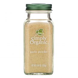 Simply Organic, Чесночный порошок, 3,64 унции (103 г)