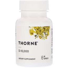 Thorne Research, D-10,000, 60 вегетарианских капсул