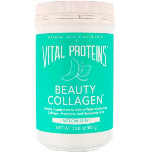 Vital Proteins, Beauty Collagen, Melon Mint, 10.8 oz (305 g)