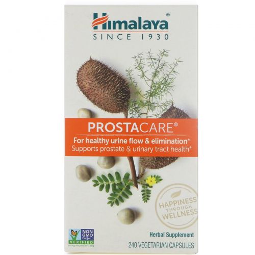 Himalaya Herbal Healthcare, ProstaCare, защита от простатита 240 овощных капсул