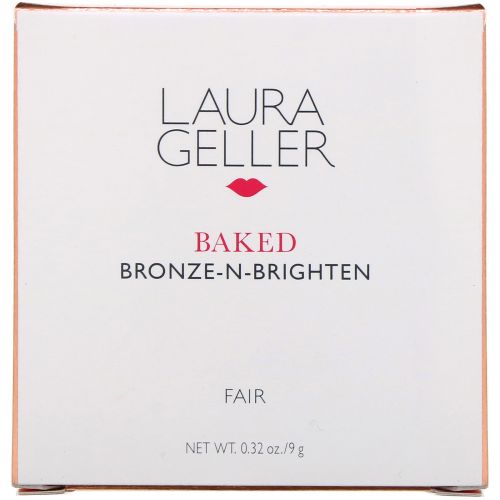 Laura Geller, Бронзер Baked Bronze-N-Brighten, оттенок светлый, 9 г