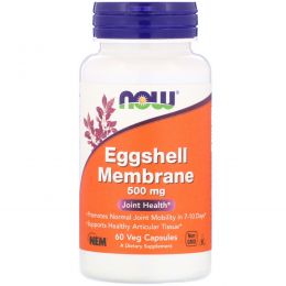 Now Foods, Eggshell Membrane , 500 mg, 60 Veggie Caps