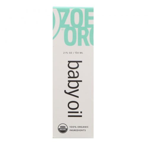 Zoe Organics, Organic Baby Oil, 2 fl oz (60 ml)