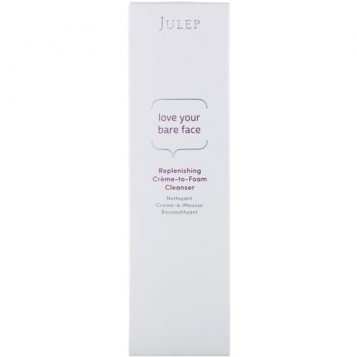 Julep, Love Your Bare Face, восстанавливающая и очищающая крем-пена, 118 мл