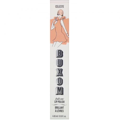 Buxom, Full-On, Lip Polish, Celeste, 0.15 fl oz (4.45 ml)