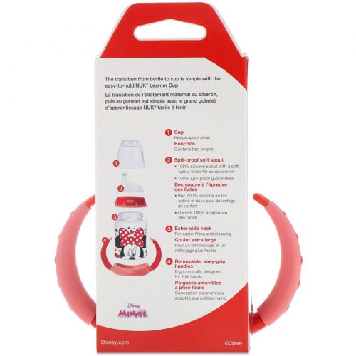 NUK, Disney Baby, поилочка Мини Маус от 6 + месяцев, 1 чашка, 5 унций (150 мл)