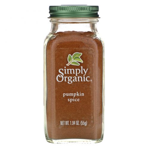 Simply Organic, Тыквенная приправа, 1,94 унции (55 г)