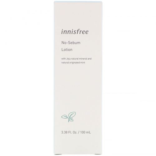 Innisfree, No-Sebum Lotion, 3.38 fl oz (100 ml)