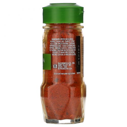 McCormick Gourmet, Sriracha Seasoning, 2.37oz (67 g)