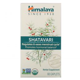 Himalaya Herbal Healthcare, Шатавари, женский тоник, 60 капсуловидных таблеток