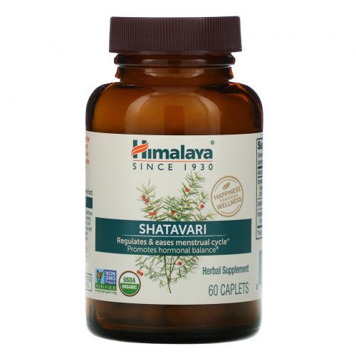 Himalaya Herbal Healthcare, Шатавари, женский тоник, 60 капсуловидных таблеток