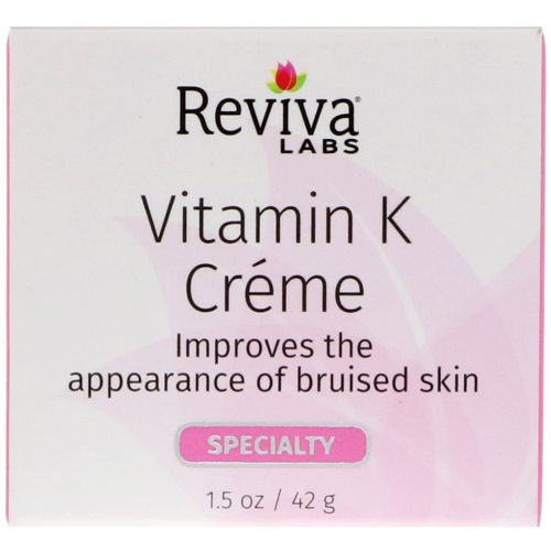 Reviva Labs, Крем с витамином K, 1,5 унции (42 г)