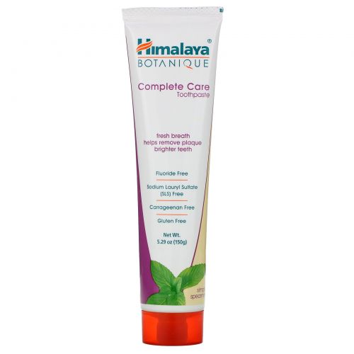 Himalaya Herbal Healthcare, Зубная паста для комплексного ухода за полостью рта, Simply Spearmint, 5,29 унции (150 г)