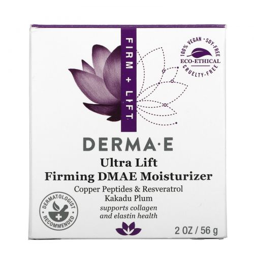 Derma E, Derma E, Увлажняющее средство, придающее коже упругость, 2 унции (56 г)