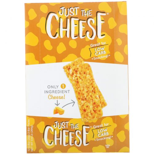 Just The Cheese, Mild Cheddar Bars, 12 Bars, 0.8 oz (22 g)