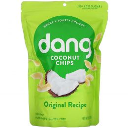 Dang Foods LLC, Поджаренные кокосовые чипсы, 3.17 унций (90 г)