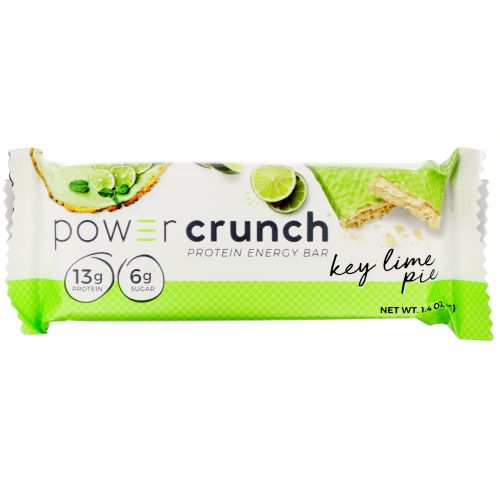 BNRG, Power Crunch Protein Energy Bar, Key Lime Pie, 12 Bars, 1.4 oz (40 g) Each