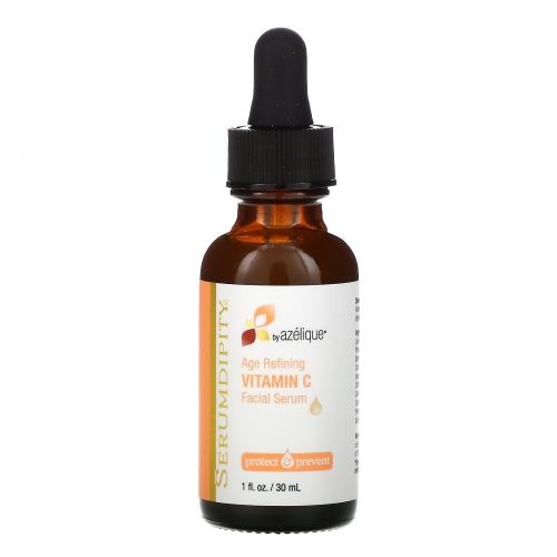 Azelique, Serumdipity, Age Refining Vitamin C Facial Serum, 1 fl oz (30 ml)