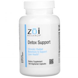 ZOI Research, Detox Support, 180 Vegetarian Capsules