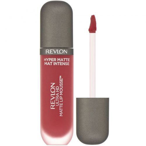 Revlon, Матовый мусс для губ Ultra HD Matte, оттенок «Огенно-красный», 5,9 мл