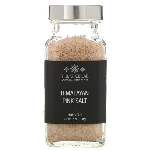 The Spice Lab, Himalayan Pink Salt, Fine Grain, 7 oz (198 g)