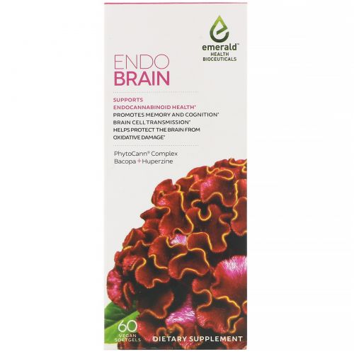 Emerald Health Bioceuticals, Inc, EndoBrain, 60 Gelcaps
