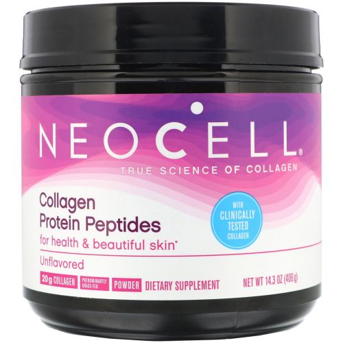 Neocell, Пептиды из коллагенового белка, без добавок, 406 г