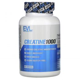EVLution Nutrition, Creatine1000, 1,000 mg, 120 Veggie Capsules