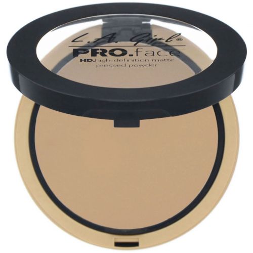 L.A. Girl, Компактная пудра для лица Pro Face HD, матирующая, оттенок True Bronze, 7 г