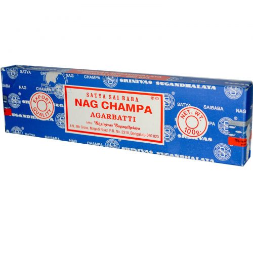 Sai Baba, Satya, Nag Champa, Agarbatti, Ароматические палочки, 100 г