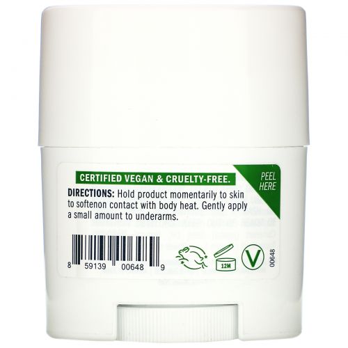 Schmidt's Naturals, Natural Deodorant, Sensitive Skin Formula, Jasmine Tea, 0.7 oz (19.8 g)