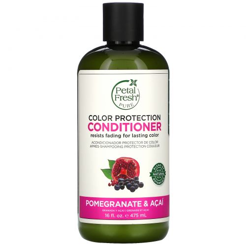 Petal Fresh, Pure, Conditioner, Color Protection, Pomegranate and Acai, 16 fl oz (475 ml)