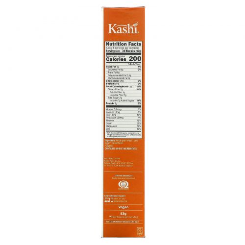 Kashi, Whole Wheat Biscuits, Organic Autumn Wheat, 16.3 oz ( 462 g)