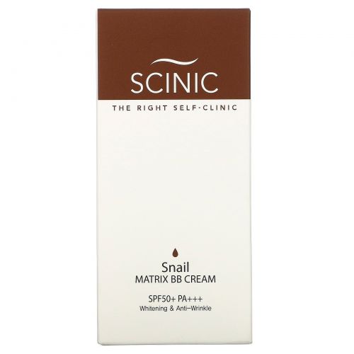 Scinic, Snail Matrix BB Cream, SPF 50+/PA+++, 1.35 fl oz (40 ml)